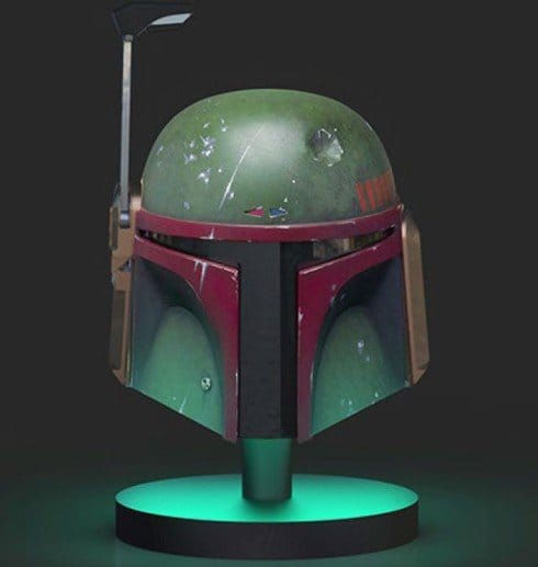 Star Wars Lampe d'ambiance Casque Boba Fett 20 cm