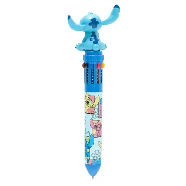 Miniature : Stitch - Stylo-Bille 10 couleurs 3D