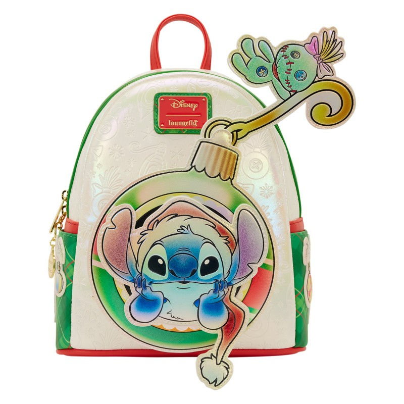 Miniature : Stitch et Souillon Irisdescent Ornament Holiday - Sac à Dos Loungefly