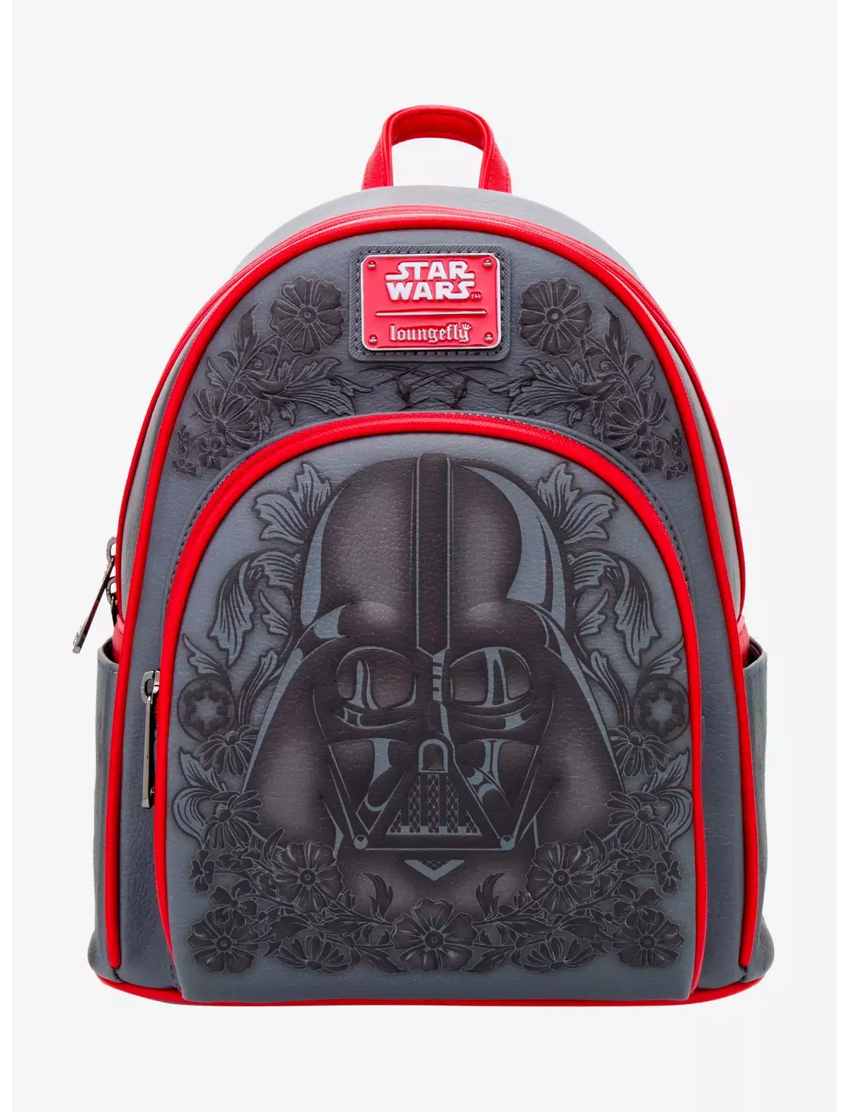 Loungefly Star Wars Darth Vader Embossed Floral Mini Backpack USA