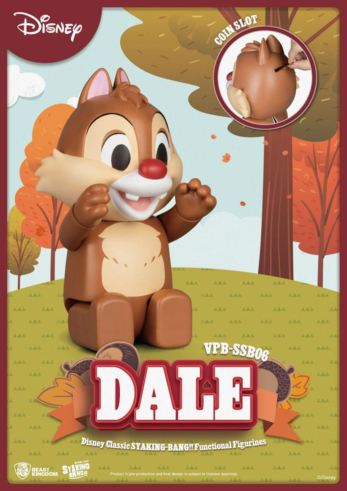 Classic Chip 'n' Dale Syaking Bang PVC Figur Dale 33 cm