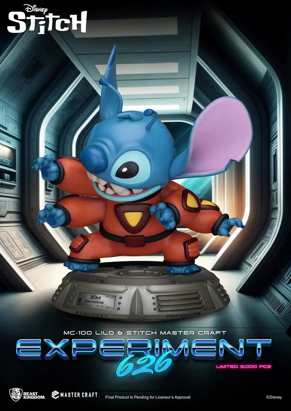 Miniature : Stitch Experiment 626 - Statuette Master Craft 39 cm