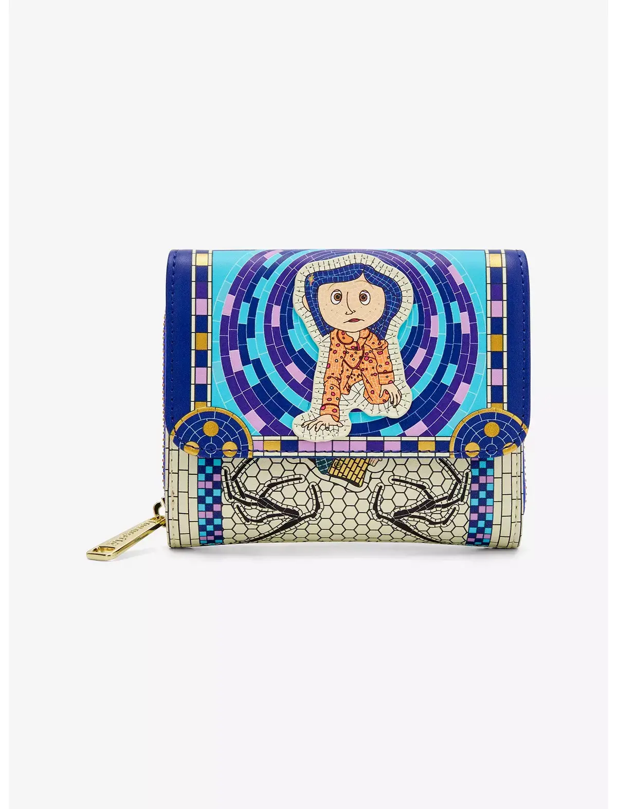 Loungefly Coraline Through the Tunnel Mosaic Wallet USA