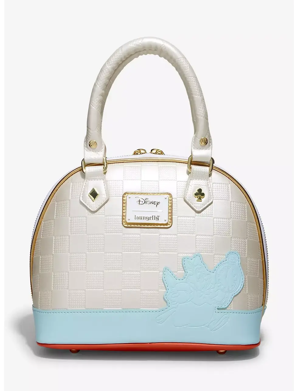Miniature : Loungefly Disney Alice In Wonderland White Rabbit Fuzzy Ears - sac à main