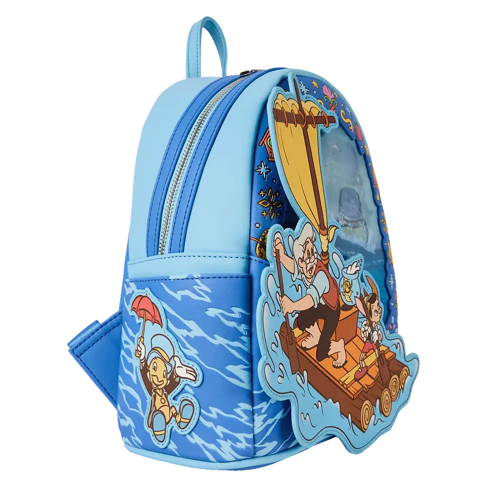 Miniature : Pinocchio - Lenticulaire - Sac à dos