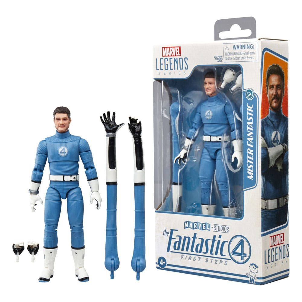 Les Quatre Fantastiques : Premiers pas Marvel Legends Mister Fantastic 15 cm