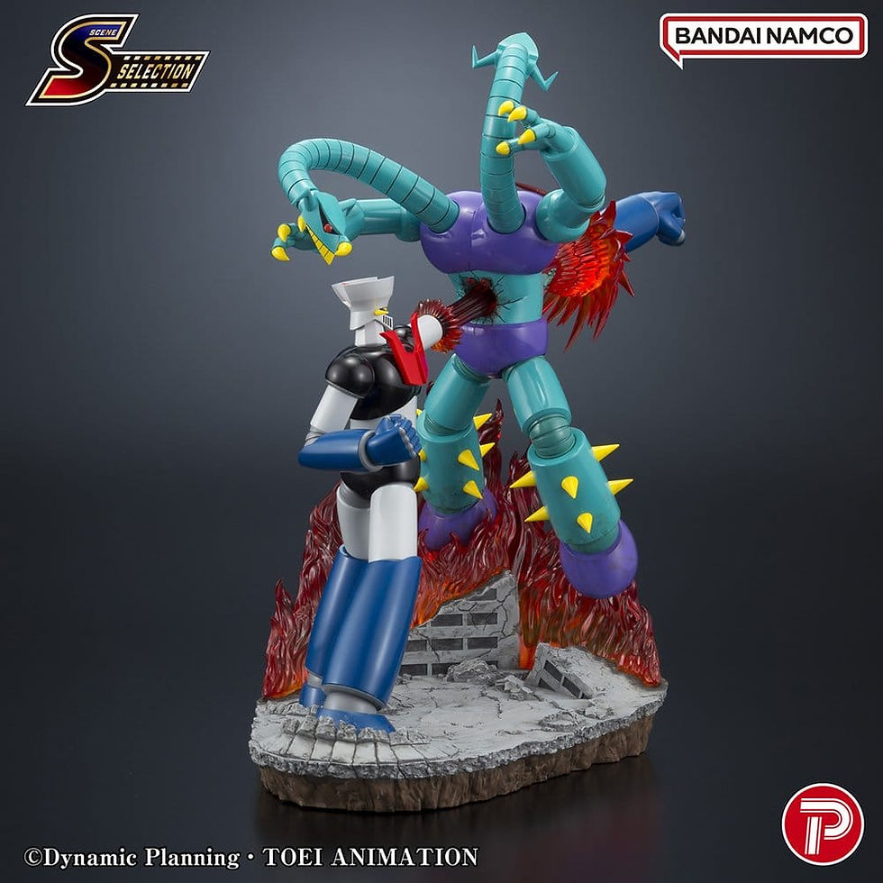 Miniature : Mazinger figurine PVC Scene Selection 03 Mazinger Z Rocket Punch