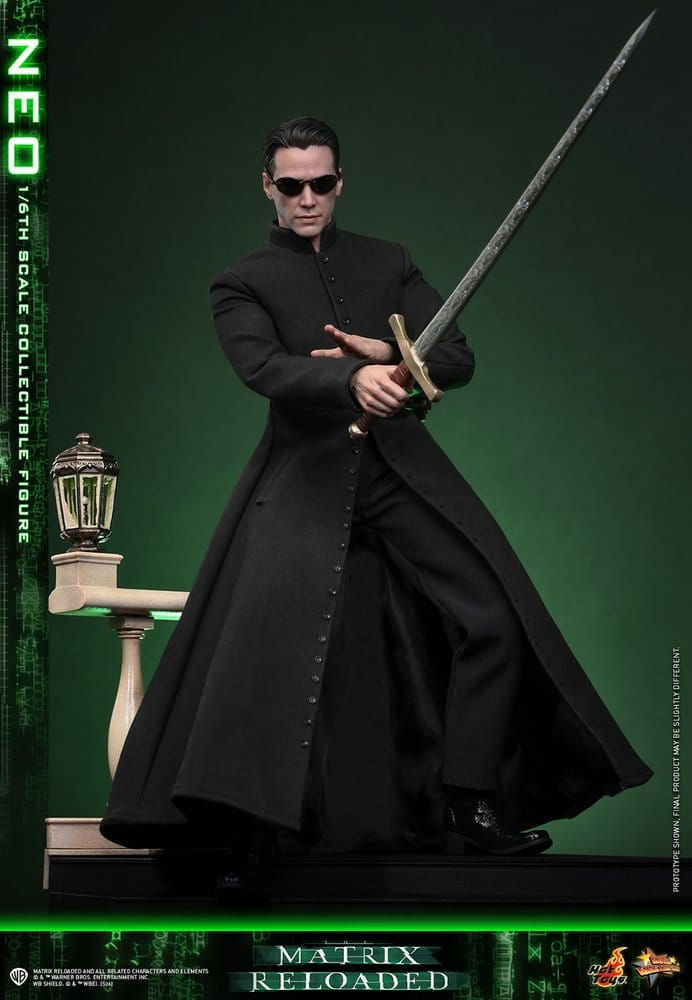 Miniature : Matrix Reloaded Movie Masterpiece 1/6 figurine Neo 31 cm