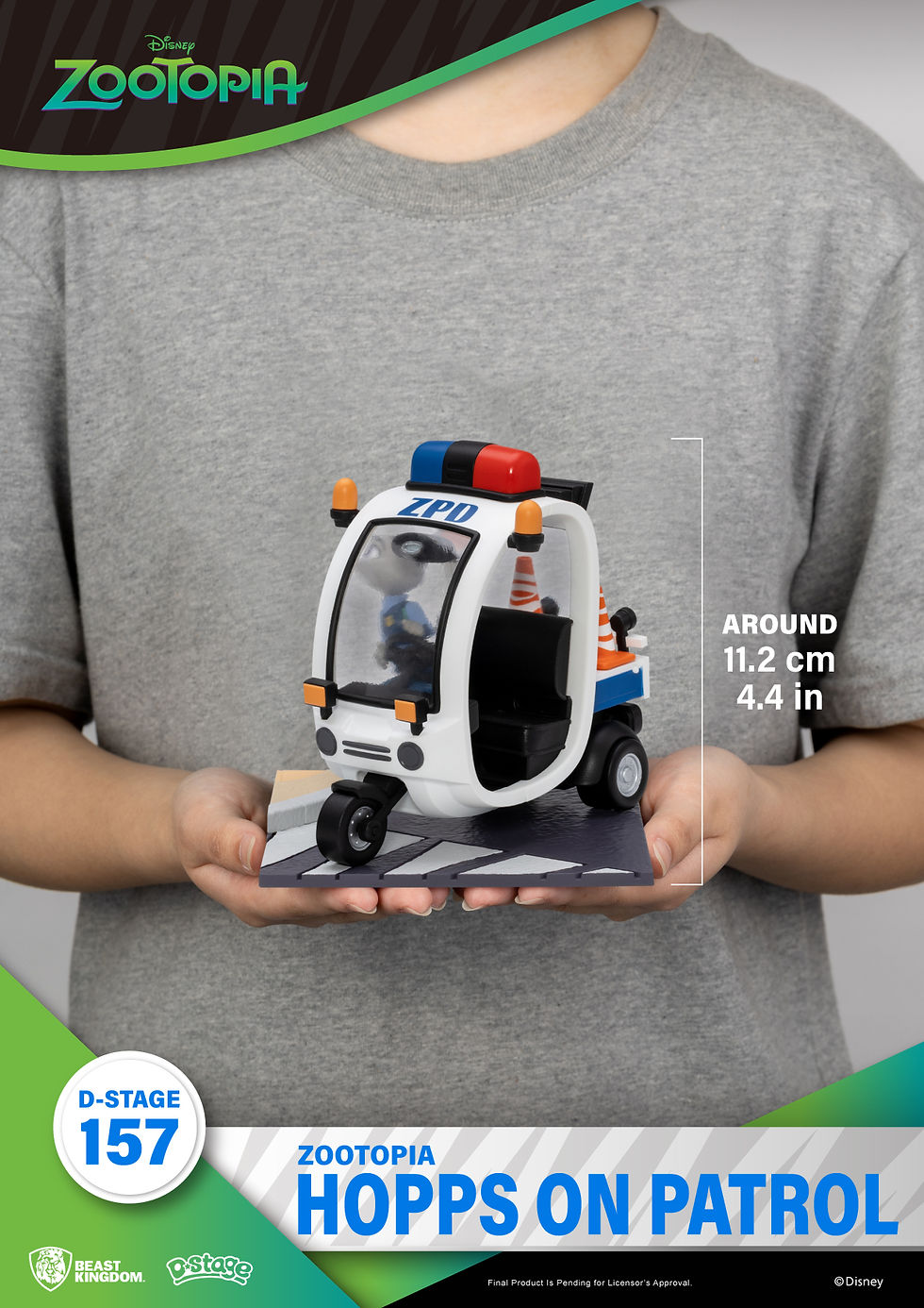 Zootopie 2 - Hopps on Patrol - Diorama D-Stage 11.2cm