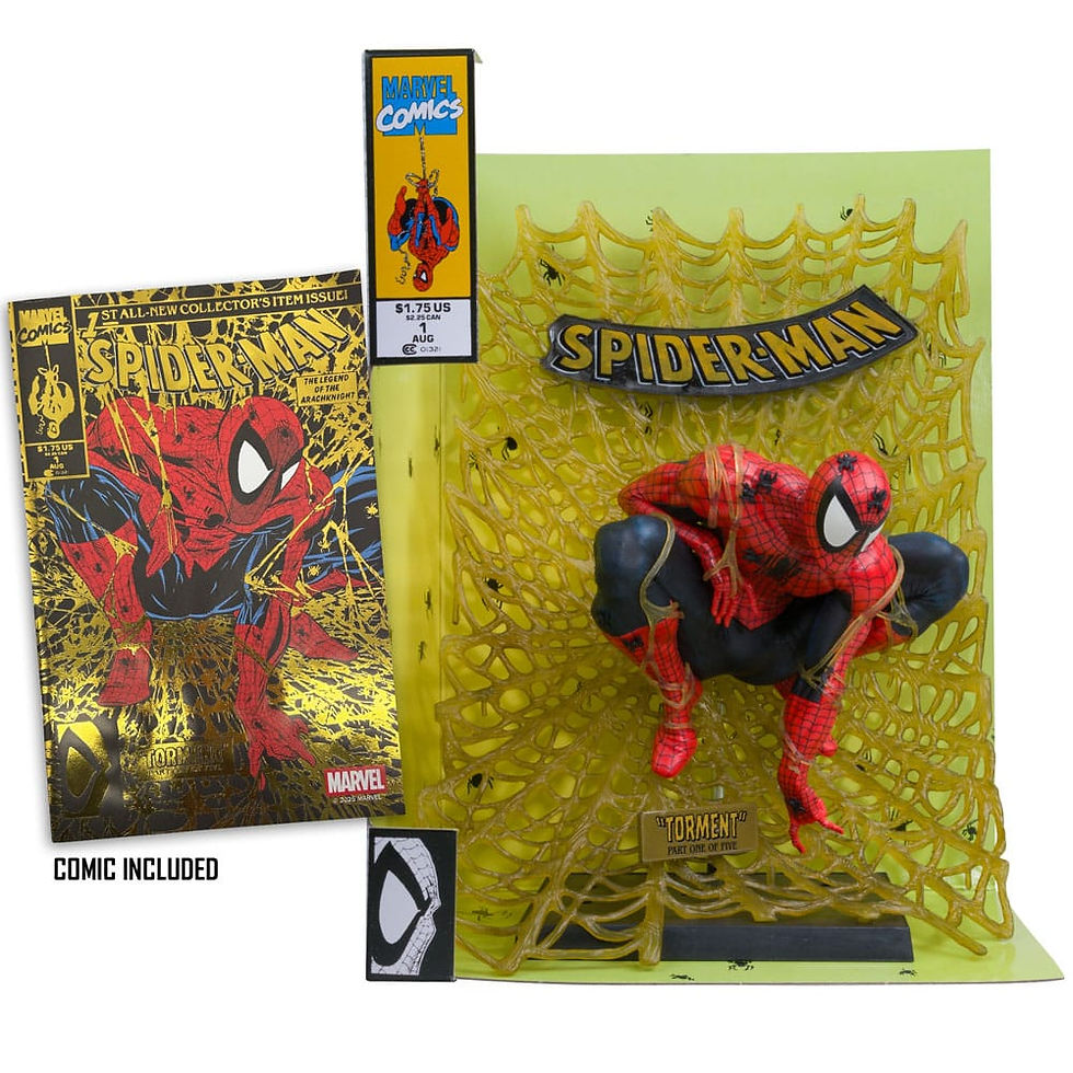 Miniature : Marvel Collection statuette PVC 1/6 Spider-Man (Spider-Man # 1) (Gold Edition) (