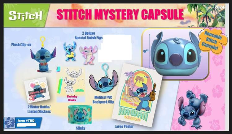 Lilo & Stitch coffret cadeau Stitch Jumbo Mystery Capsule