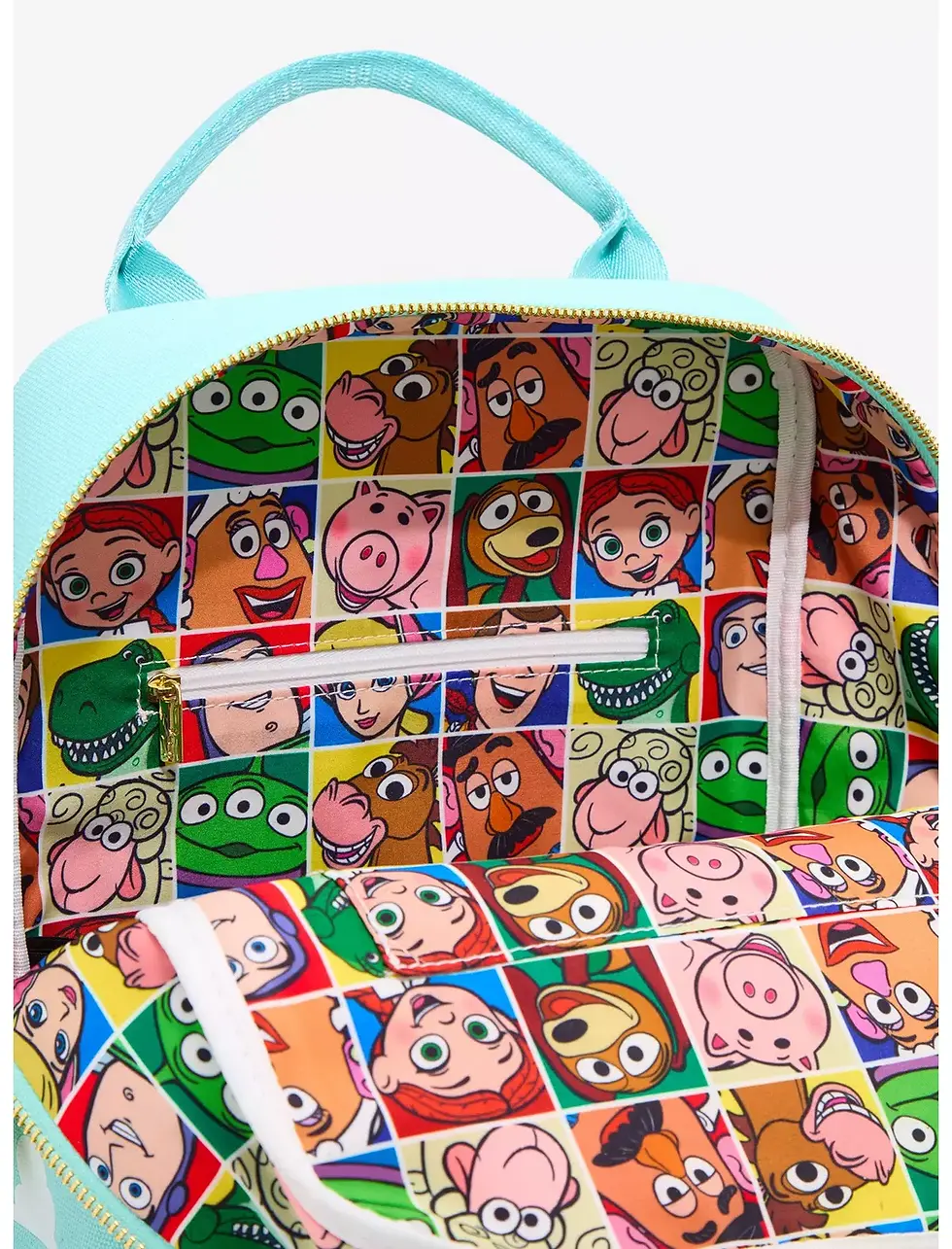 Miniature : Toy Story - Embroidered Icons Canvas - Mini Backpack