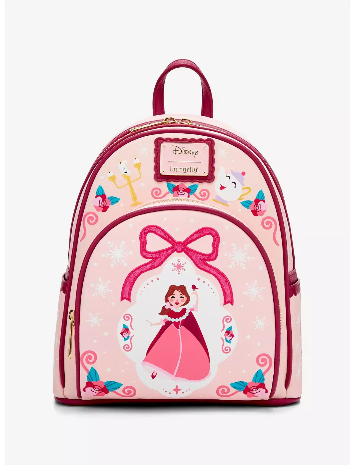 Loungefly Beauty and the Beast: The Enchanted Christmas Belle Backpack Exclu USA