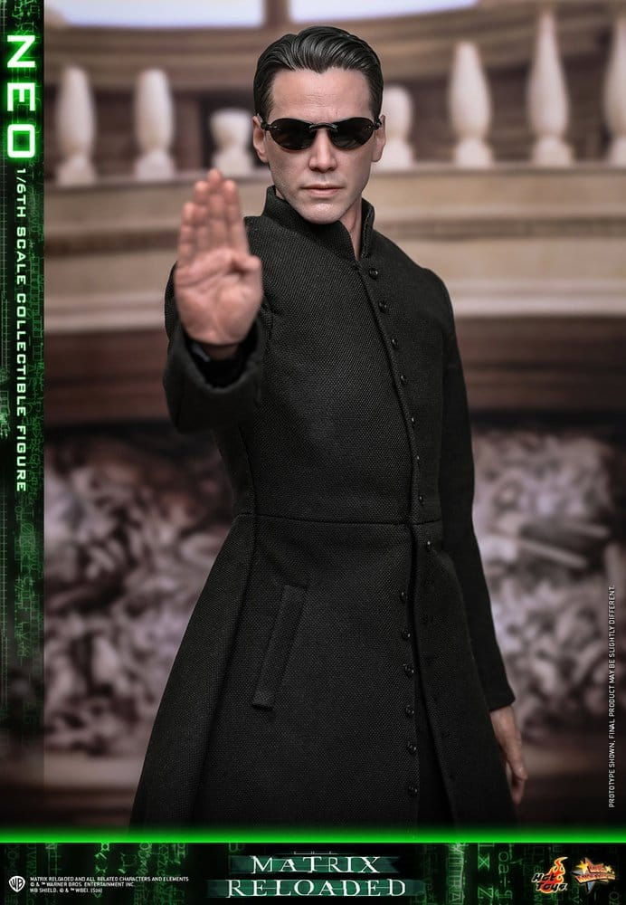 Miniature : Matrix Reloaded Movie Masterpiece 1/6 figurine Neo 31 cm