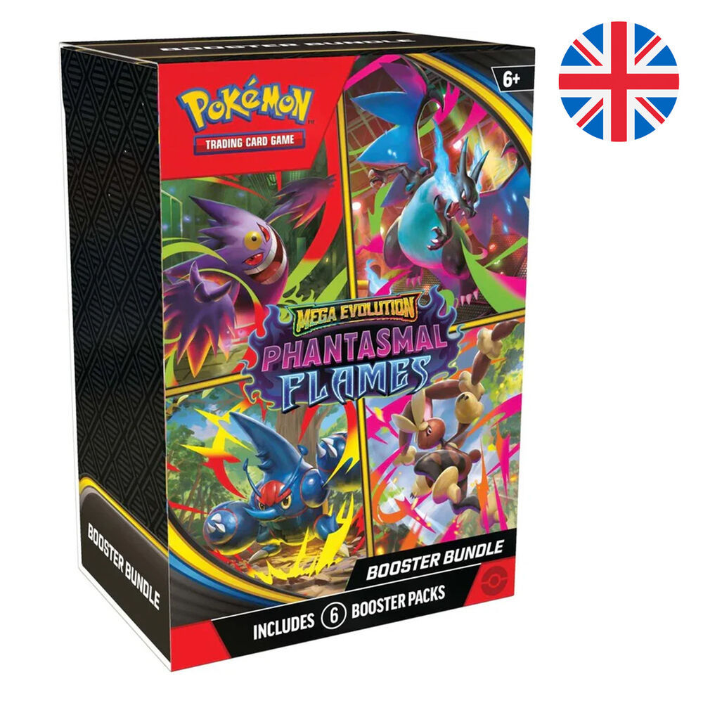 English Pokemon Phantasmal Flames Booster Bundle Collectible Card game