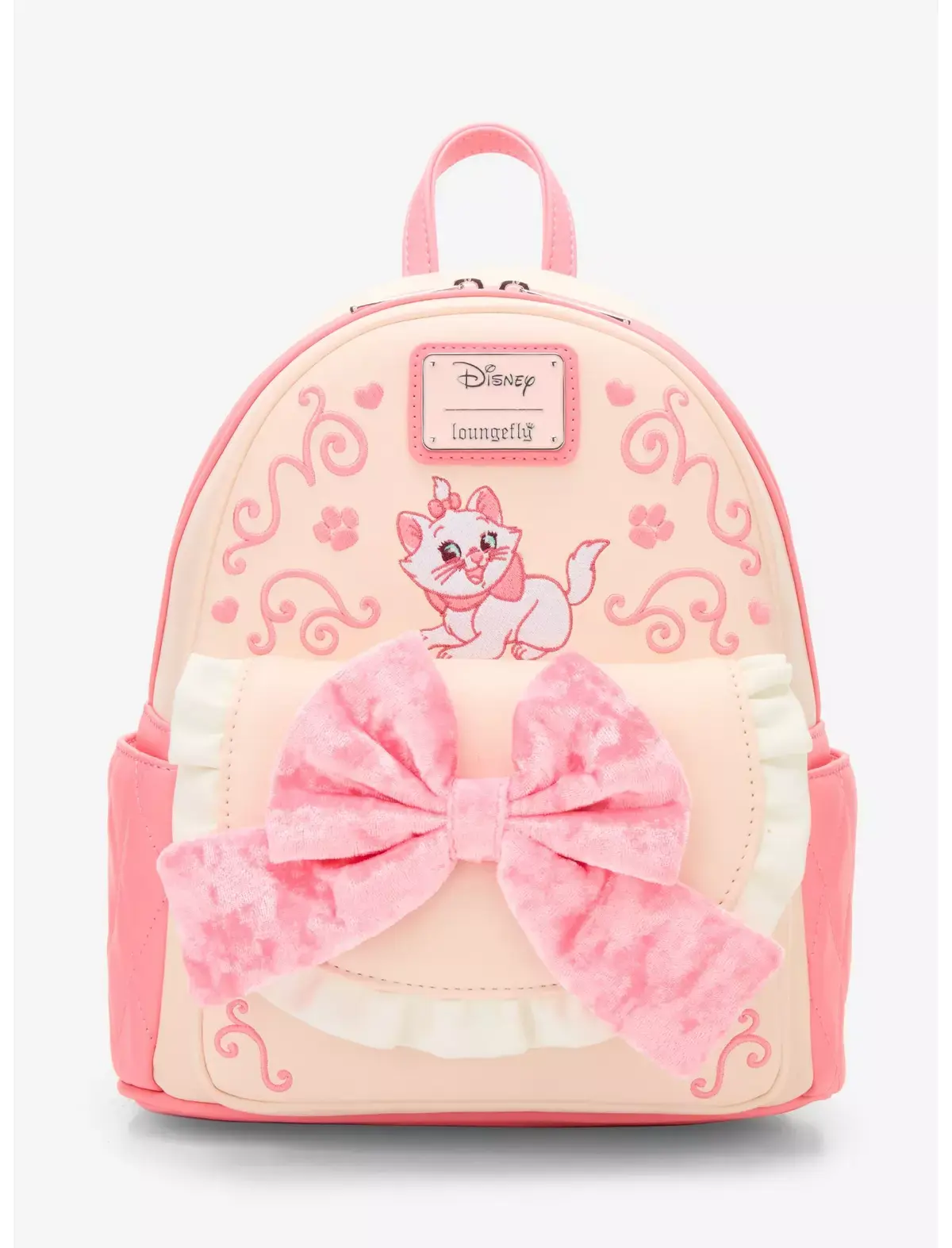 Loungefly Disney The Aristocats Marie Velvet Bow Mini Backpack - USA