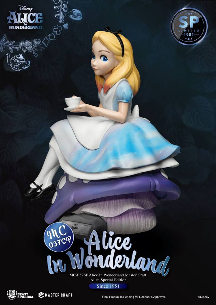 Miniature : Alice au pays des merveilles statuette Master Craft Alice Special Edition 36 cm
