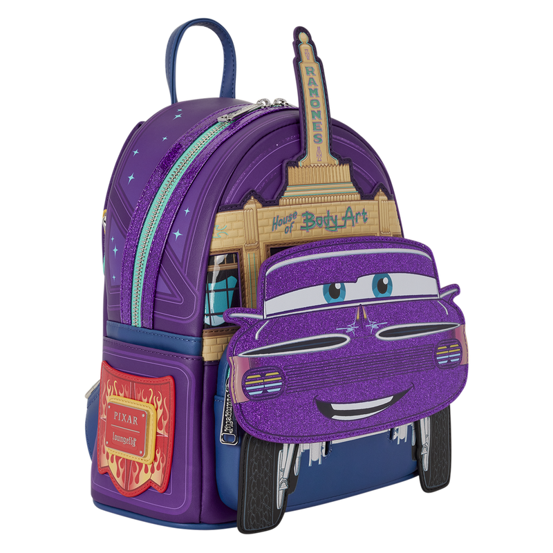 Miniature : Loungefly D23 Exclusive Cars Ramone Cosplay Glow Mini Backpack