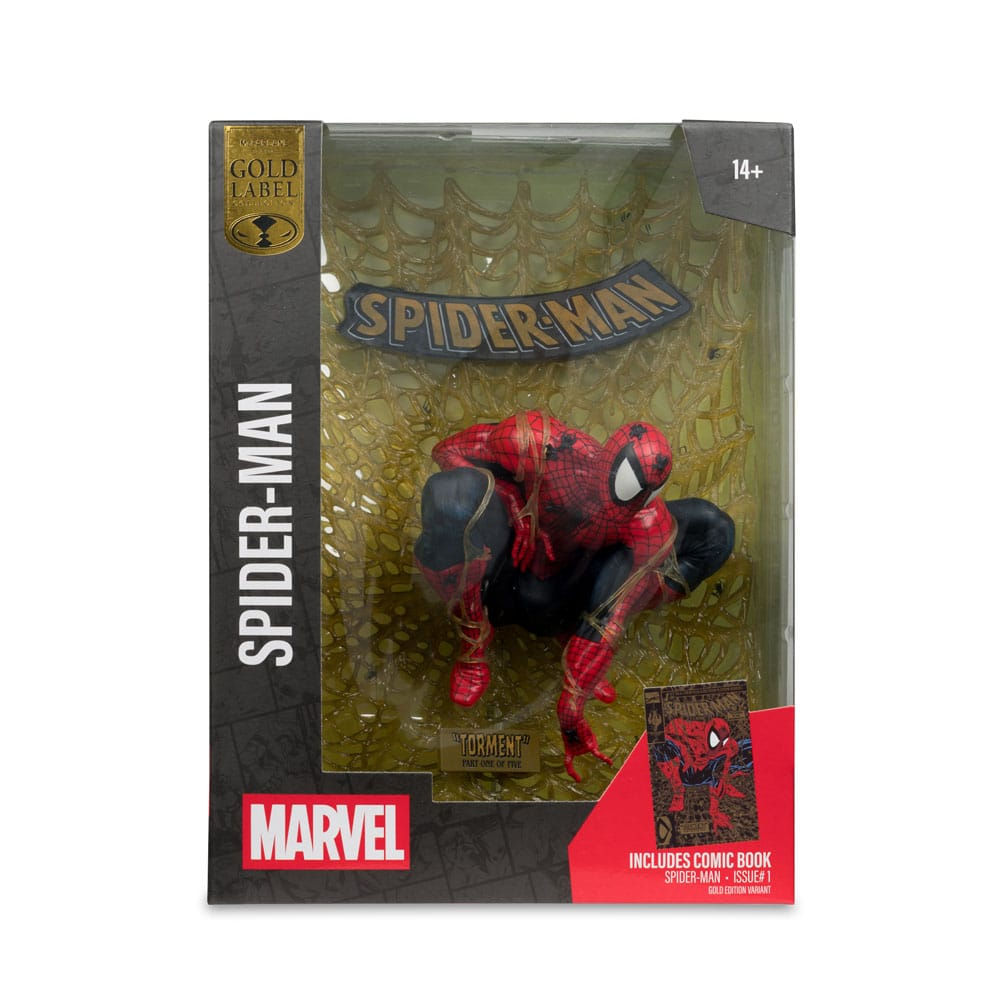 Marvel Collection statuette PVC 1/6 Spider-Man (Spider-Man # 1) (Gold Edition) (