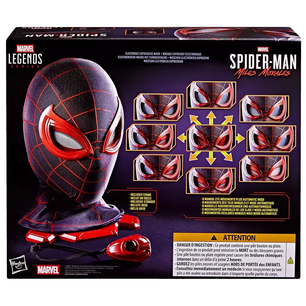 Miniature : MARVEL - Casque éléctronique Expressive Miles Morales Legend Series