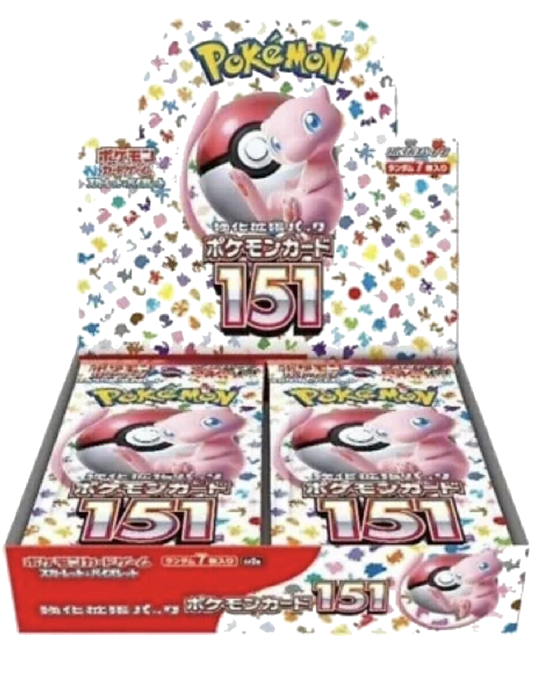 Display Pokemon SV2A (151) Japonais 20 Booster Série "Pokemon 151" Japonaise