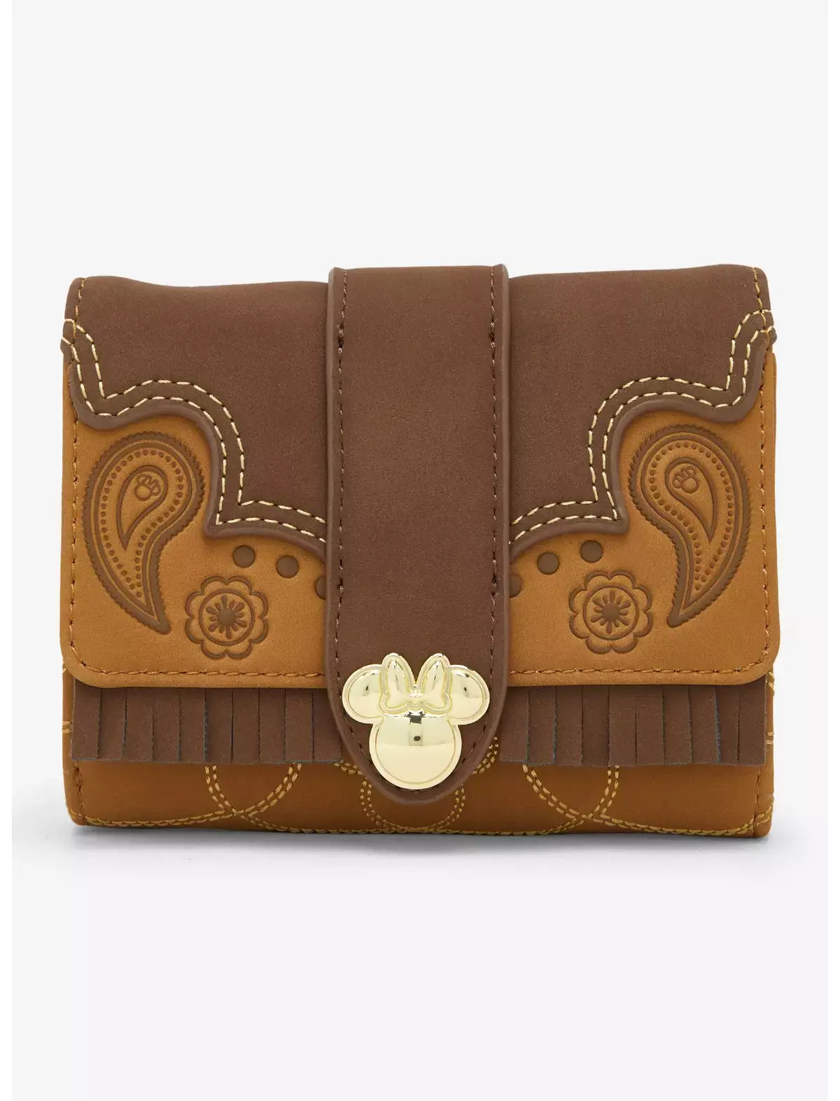 Loungefly Disney Minnie Mouse Western Patterned Wallet USA