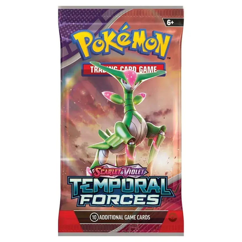 Miniature : Pokémon Scarlet & Violet : Pack Booster Forces Temporelles (10 cartes) (ANG)