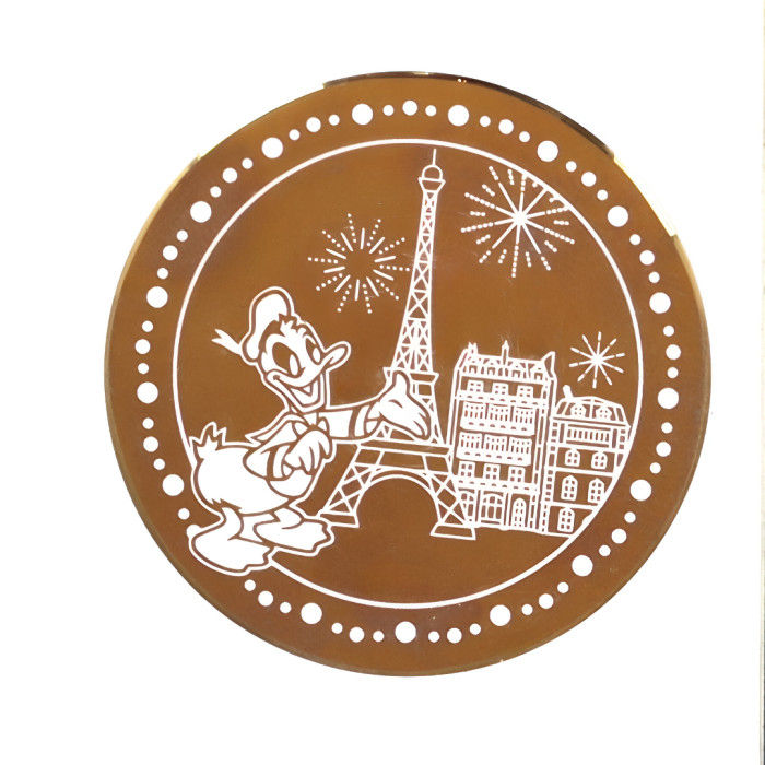 Miniature : Arribas - Donald avec la Tour Eiffel - Pièce en verre