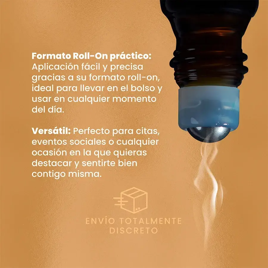 Perfume con feromonas para mujer
