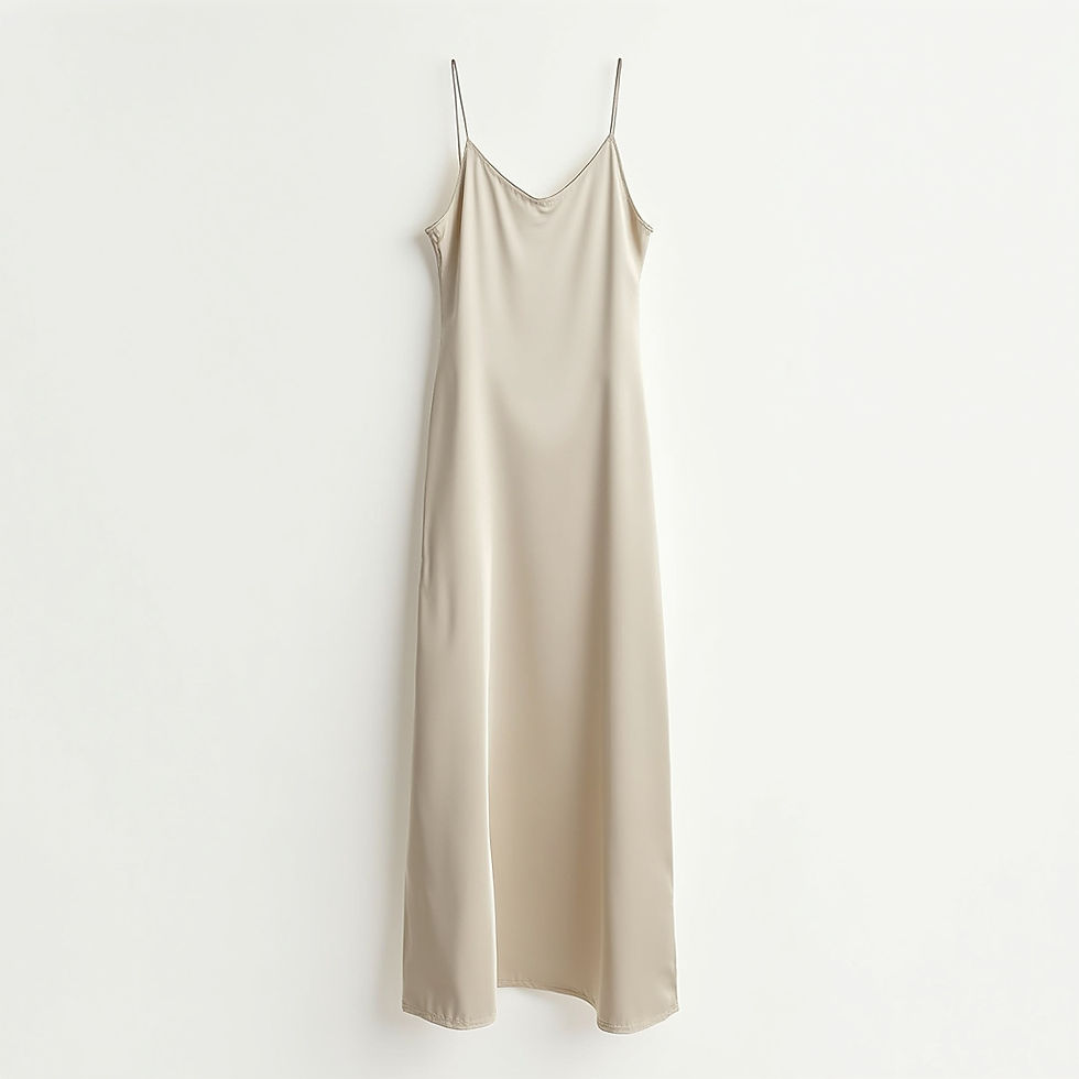 Sateen Slip Dress