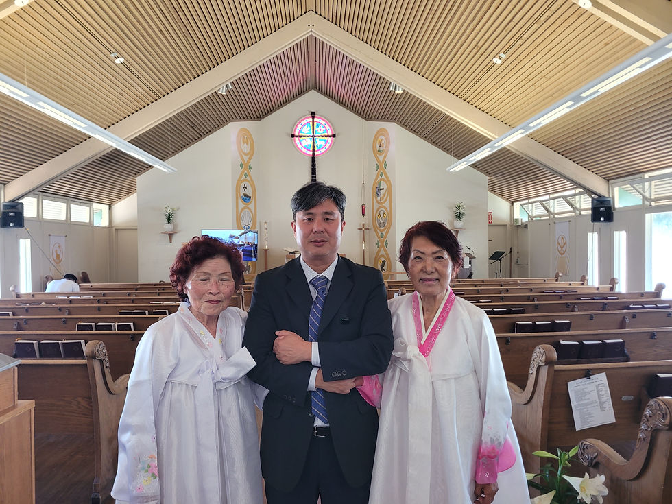 부활절 권사님들