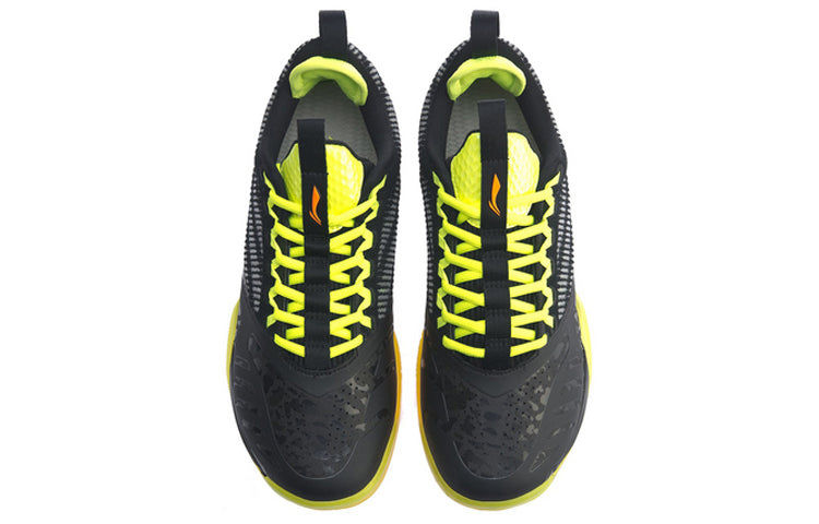 Thumbnail: Li-Ning AYAQ001-4C Cool Shark II Badminton Shoe (Men, Black/Yellow)