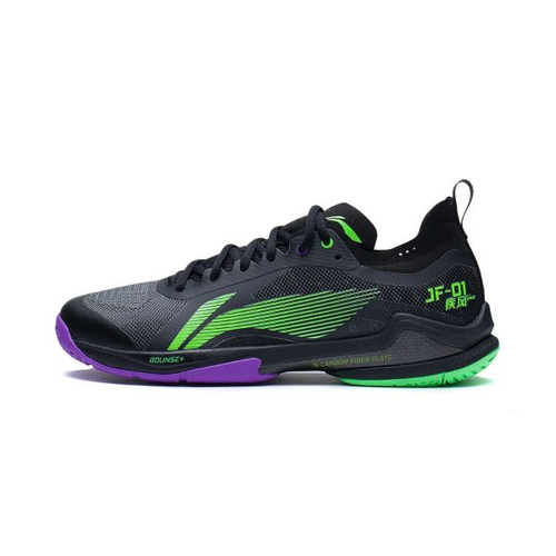 Li-Ning Windy Blast JF-01 PRO Badminton Shoes (Unisex, Black