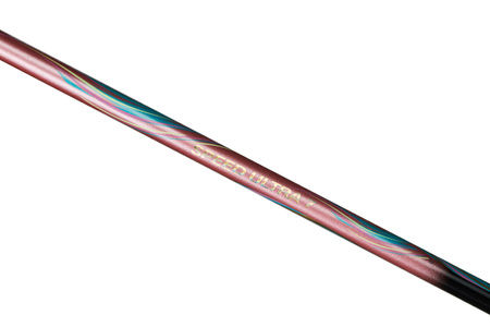 Thumbnail: Kawasaki Speed Ultra 7 Badminton Racquet (Strung, Light pink/red)