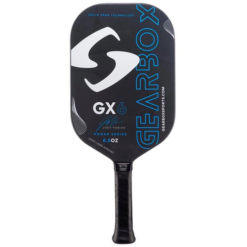 pgpy GEARBOX Pickleball Paddle GX6 POWER - 8.5oz, Joey Farias Signature