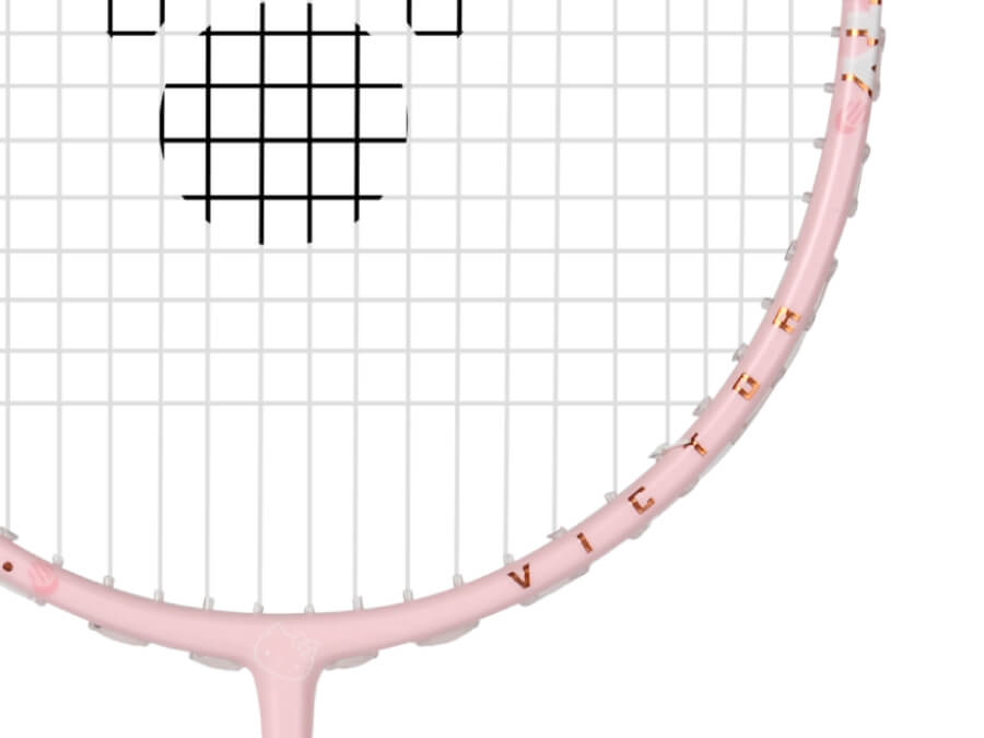 Thumbnail: Victor X Hello Kitty Thruster K KT I Unstrung Badminton Racquet [Pink] Ltd Ed.