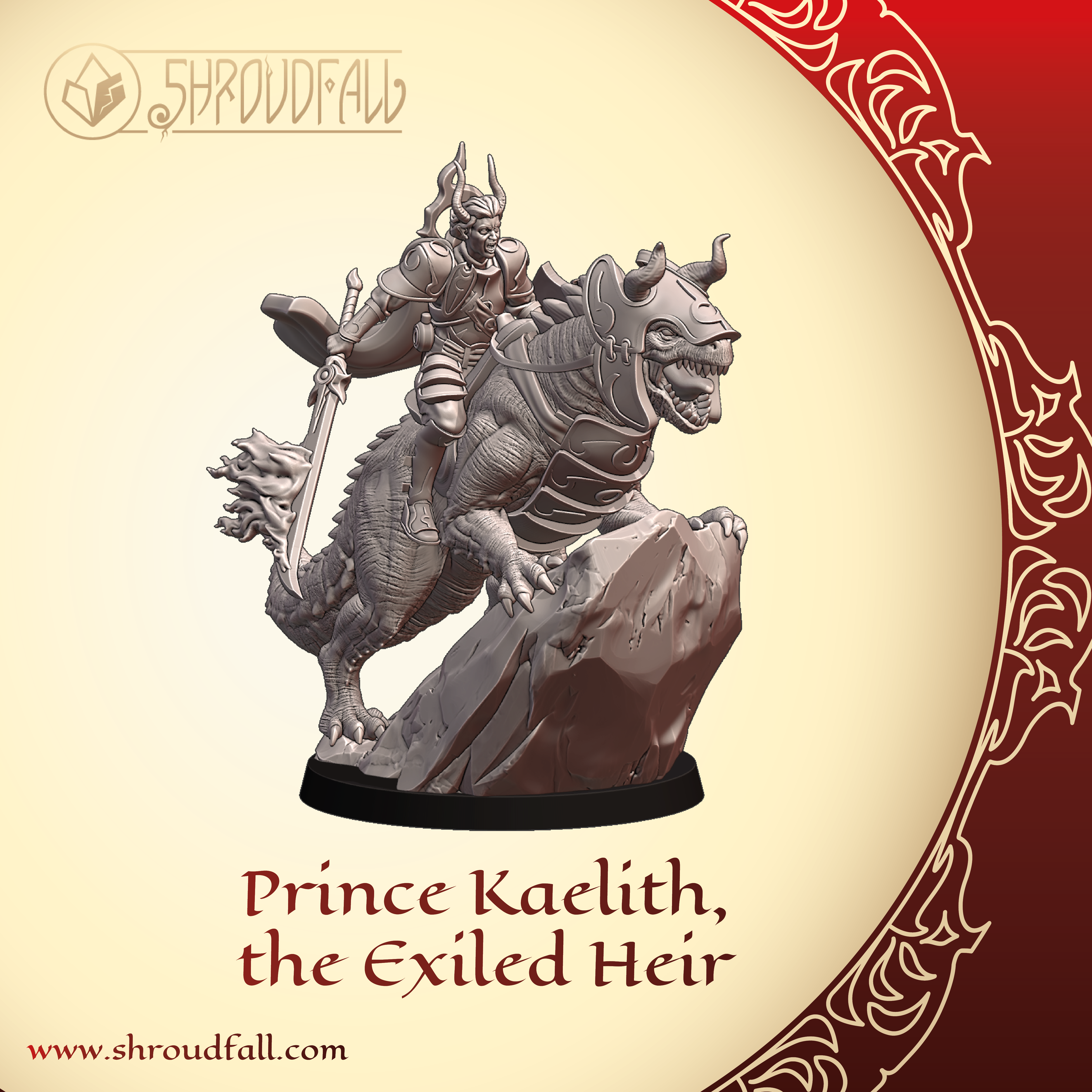 Prince Kaelith, the Exiled Heir (Kazyr)