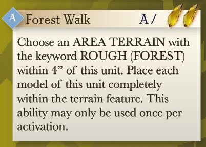 Forest Walk requires careful setup and terrain placement, but when used correctly, it is a powerful repositioning tool.