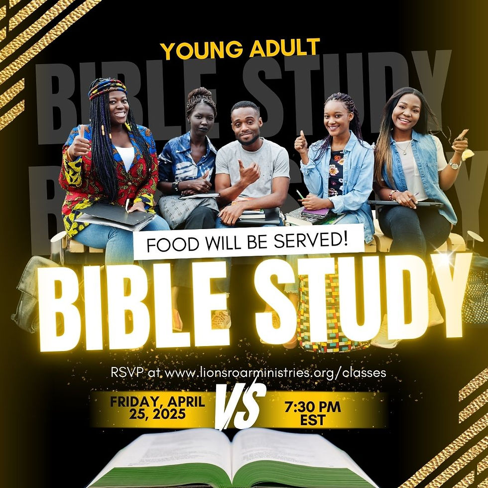 Young Adult Bible Study
