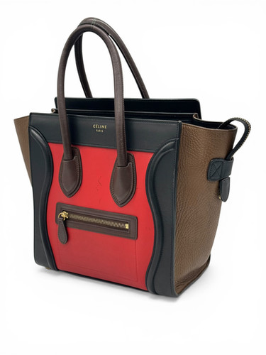 Céline Celine Nano Luggage Multicolor immagine 2