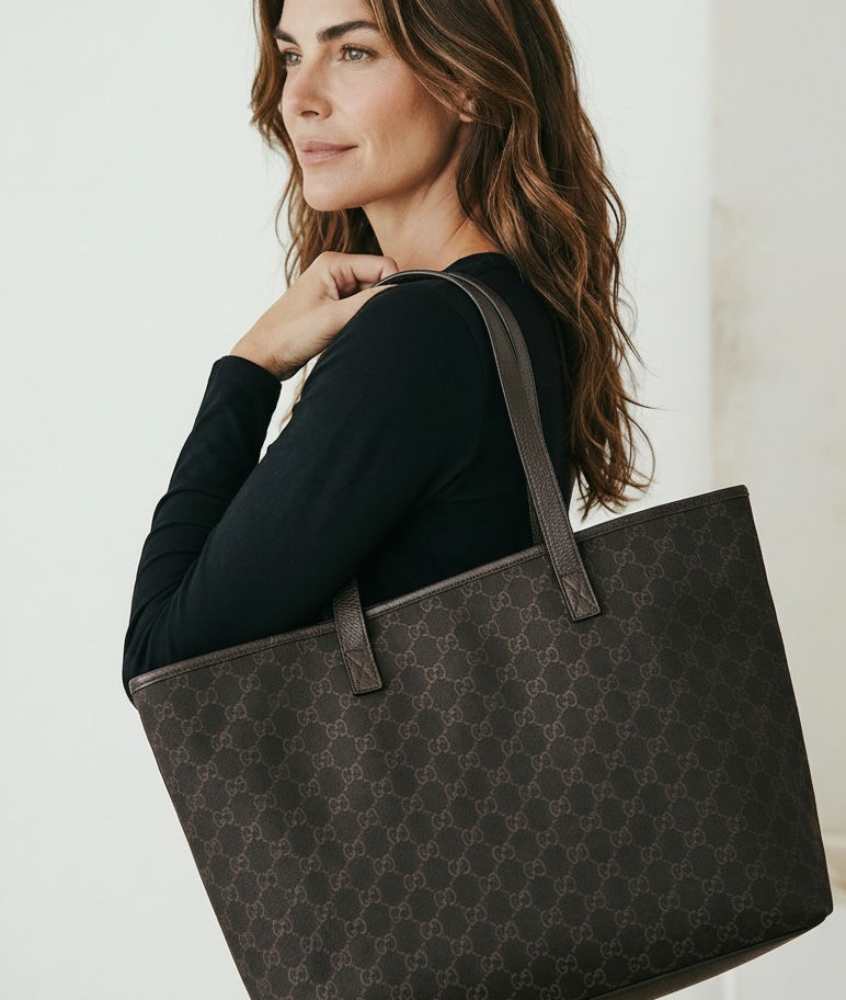 gucci tote bag tela 211525 200047