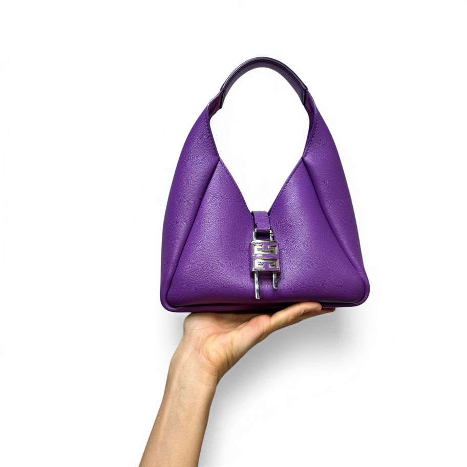 Givenchy G-Hobo Padlock viola