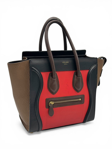 Céline Celine Nano Luggage Multicolor immagine 6