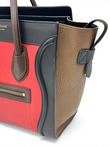 Céline Celine Nano Luggage Multicolor immagine 3