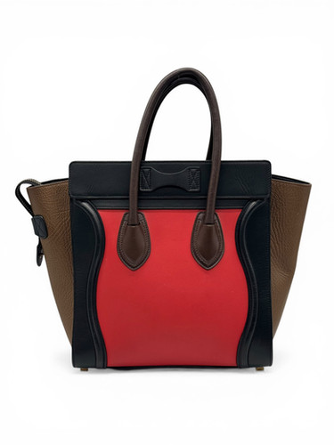 Céline Celine Nano Luggage Multicolor immagine 5