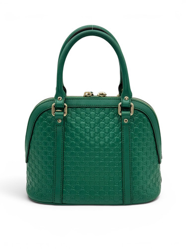Gucci Gucci dome microguccissima verde immagine 4