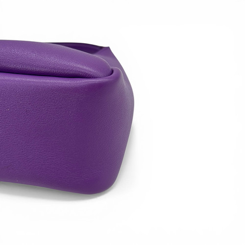 Givenchy Givenchy G-Hobo Padlock Mini Borsa Viola Pelle immagine 8