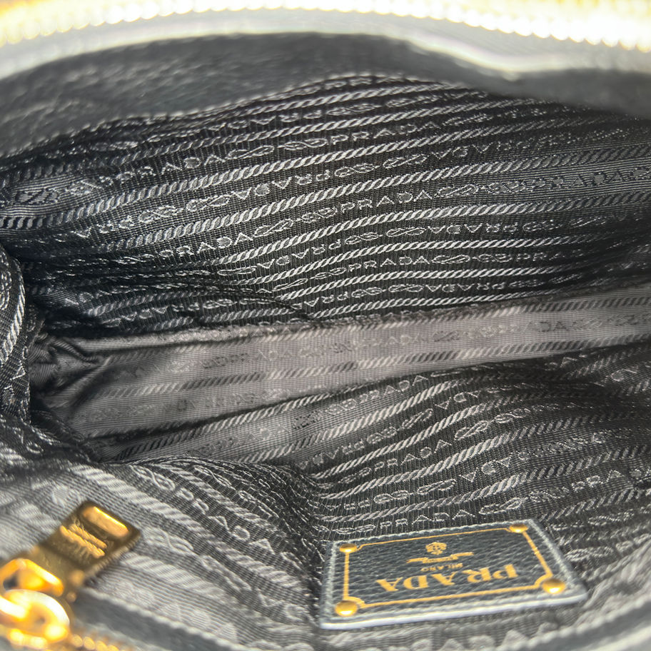 Prada Tote Bag Pelle Nero 197/B