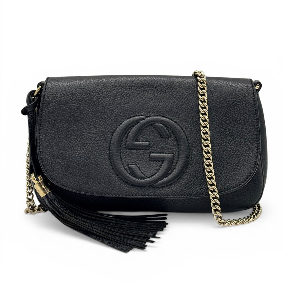 gucci soho chain long flap 536224 498879