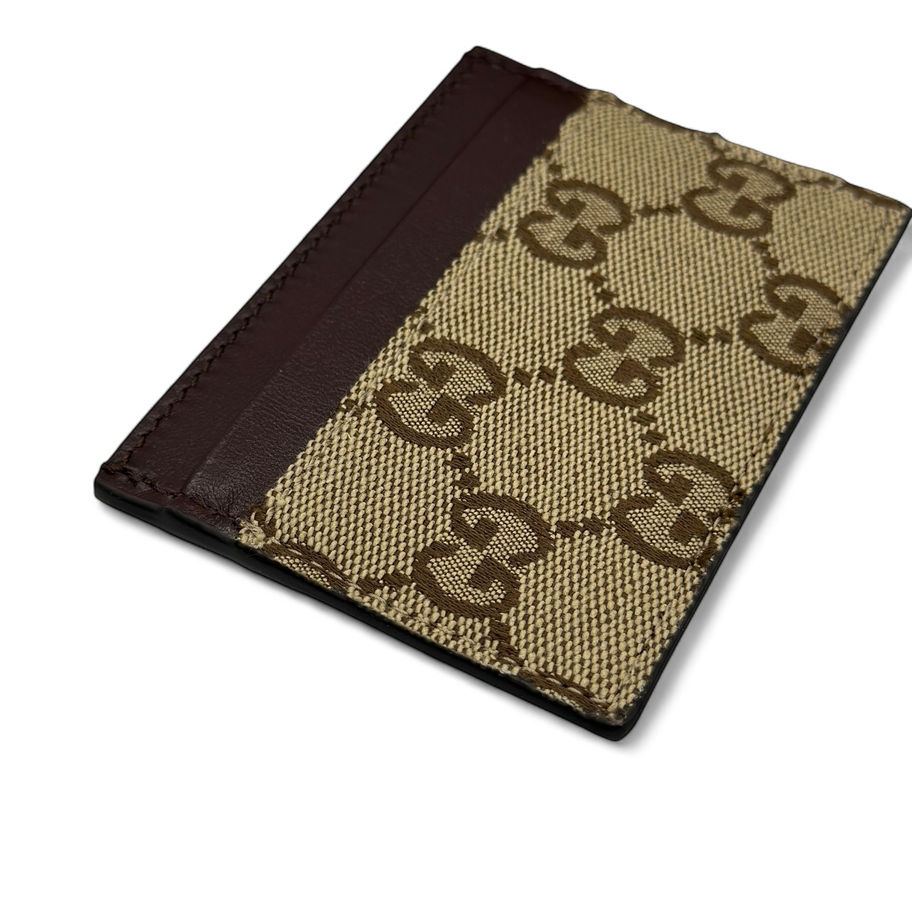 gucci portacarte tela gg 233166 525040